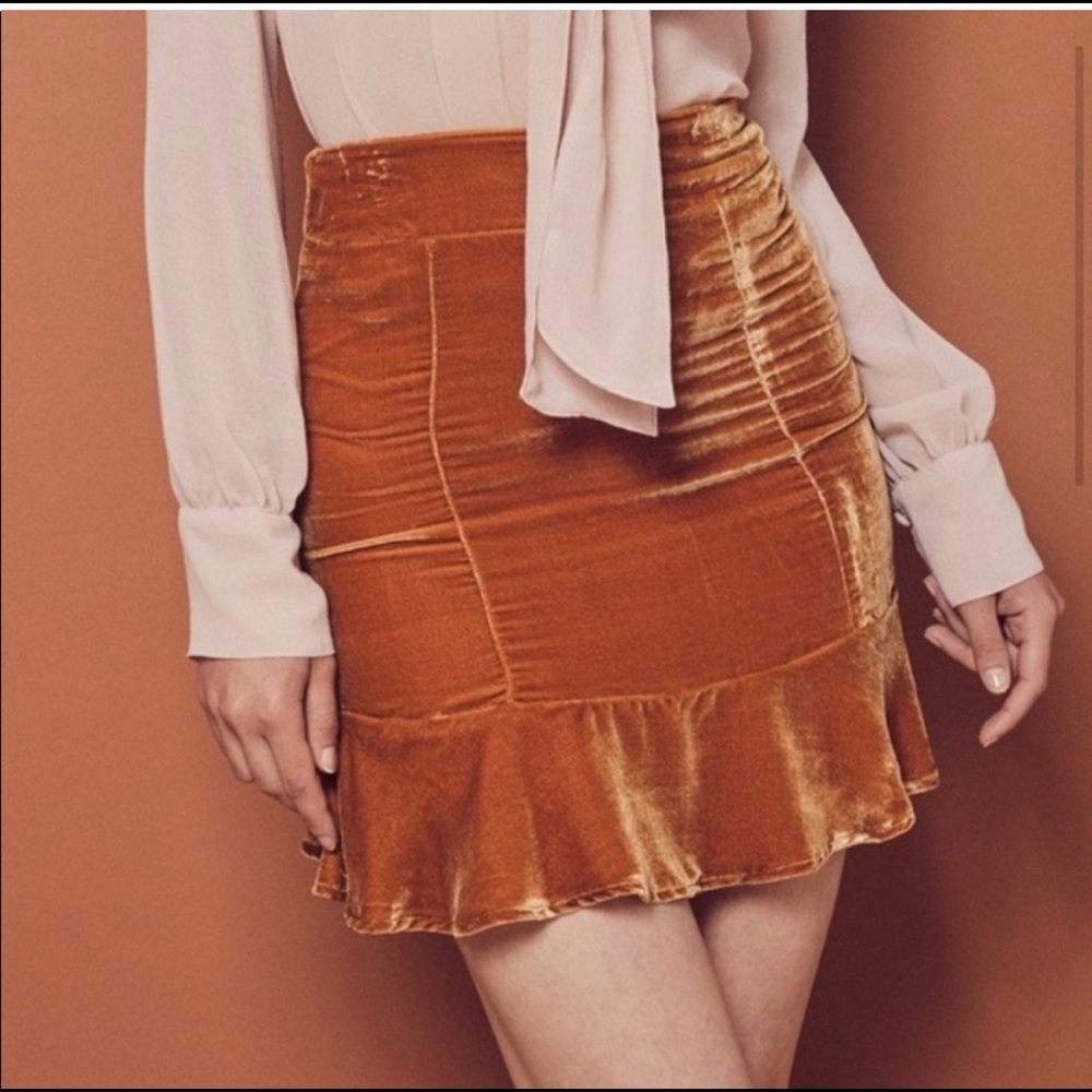 For love and lemons collete mini skirt